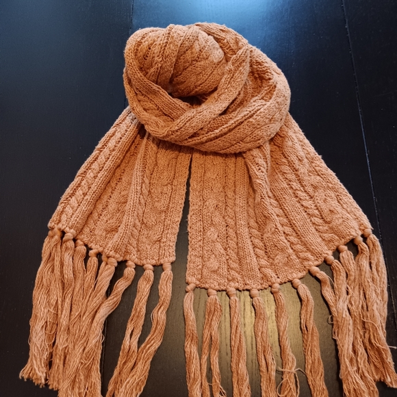 Spell Accessories - Spell Yellowstone Knit Scarf in Caramel
